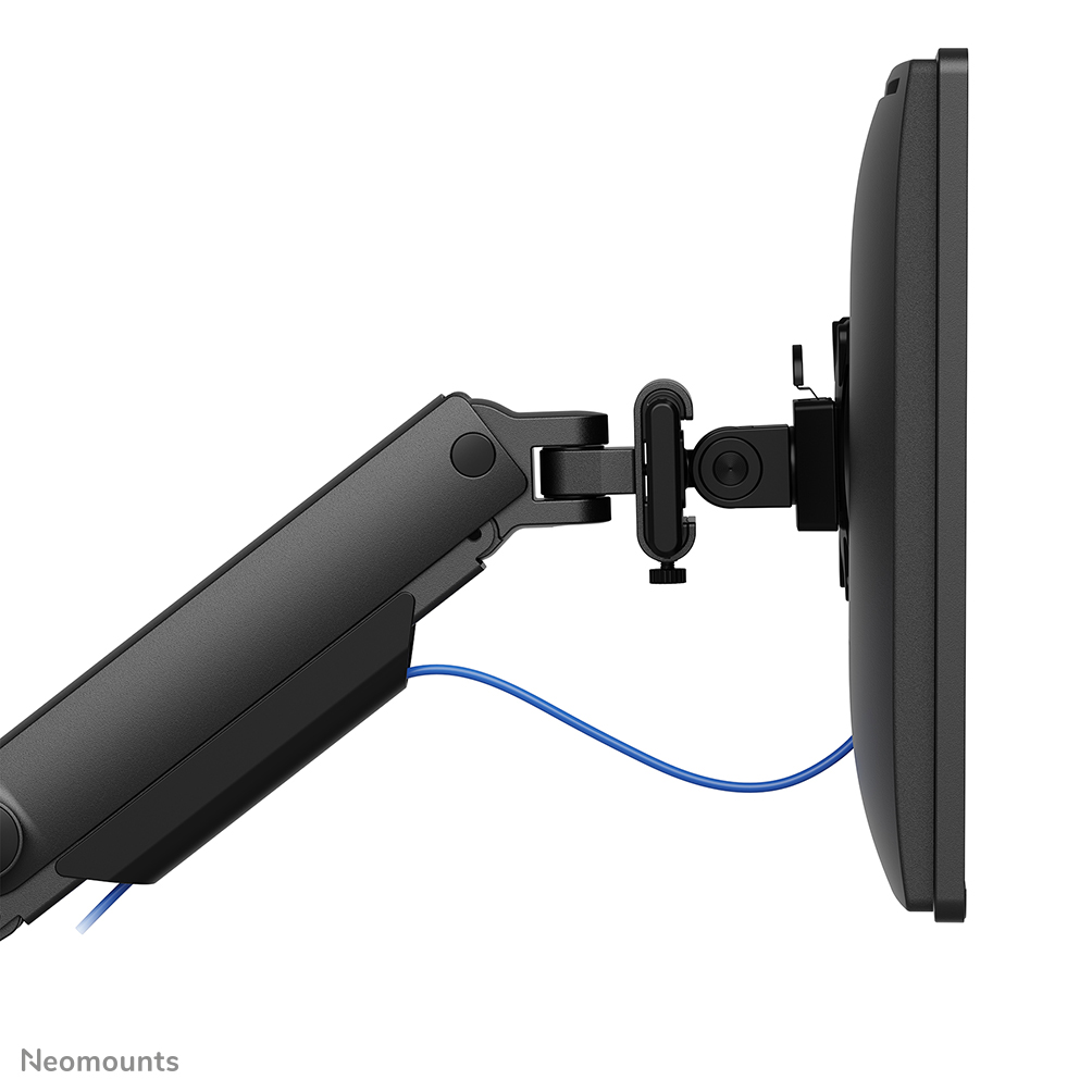 Neomounts DS65S-950BL2 Monitor arm 24-34" - gas spring - Topfix - multi-adjustable - 180°-stop